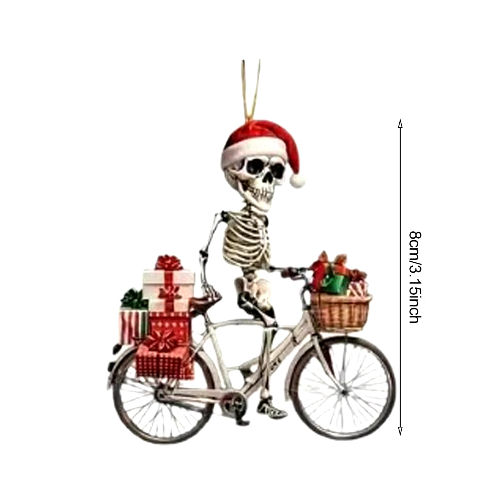 Christmas Tree Skeleton Ornament
