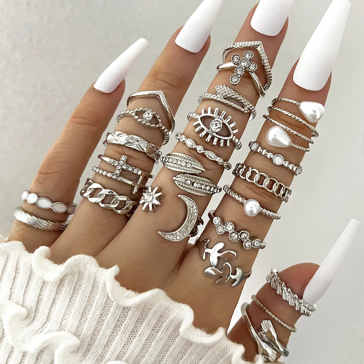 Bohemia Style Rings Set