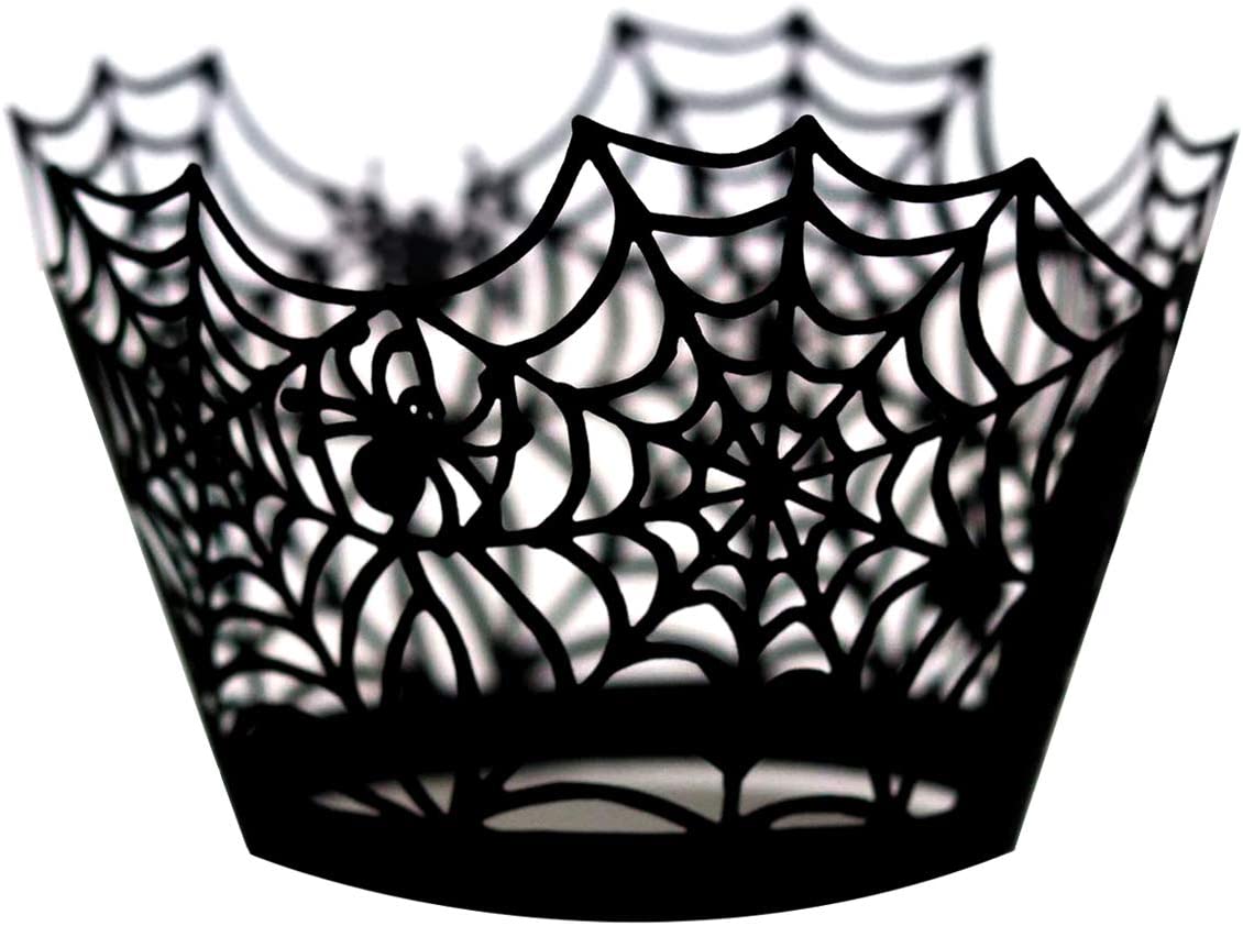 12pcs Halloween Variety Cupcake Wrappers