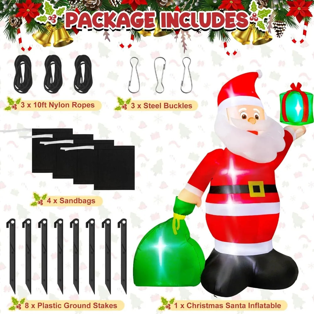 14ft Santa Giant LED Christmas Inflatable