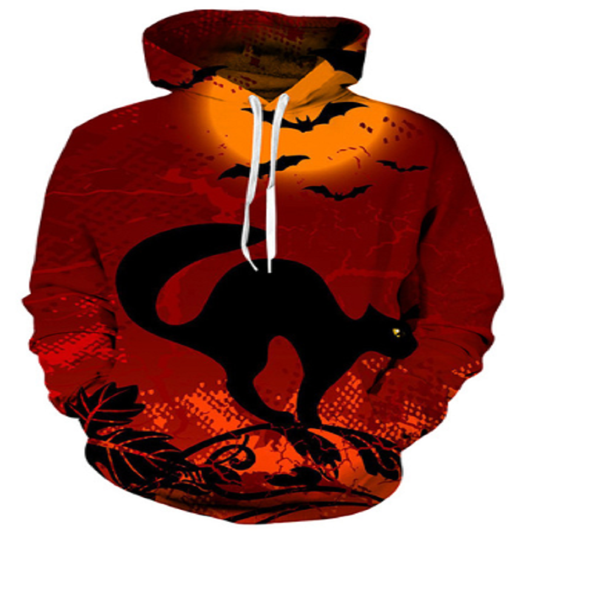 The Night Cat 3D Hooded Sweatshirt