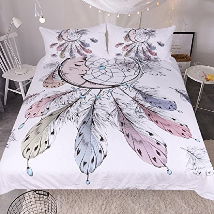 3pc Moon Dreamcatcher Bedding Set