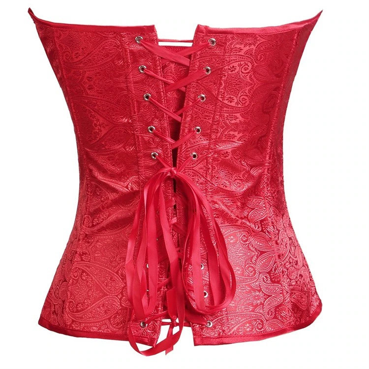 Lace Up Gothic Style Corset