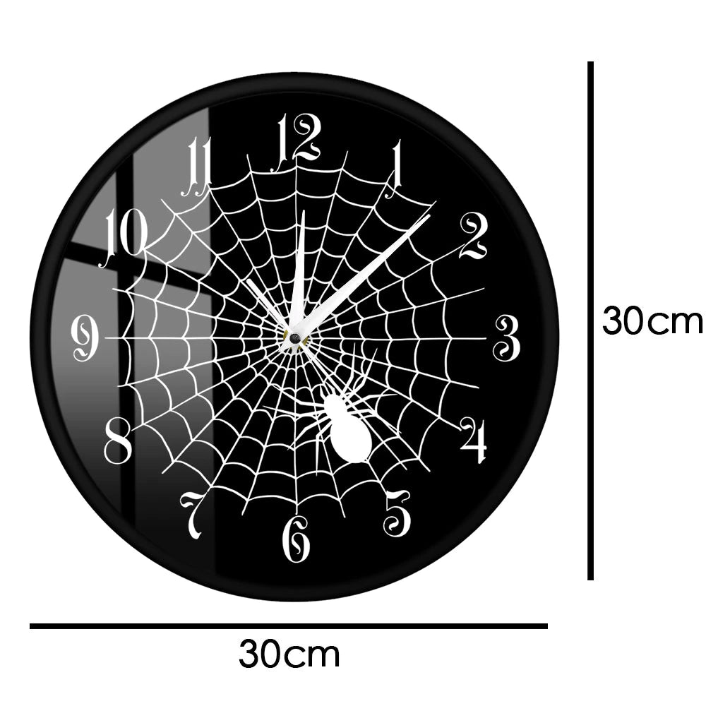 Spider Web Clock
