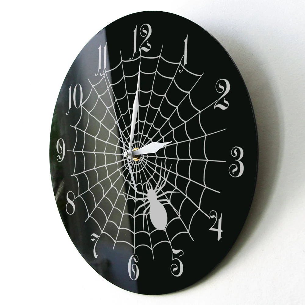 Spider Web Clock