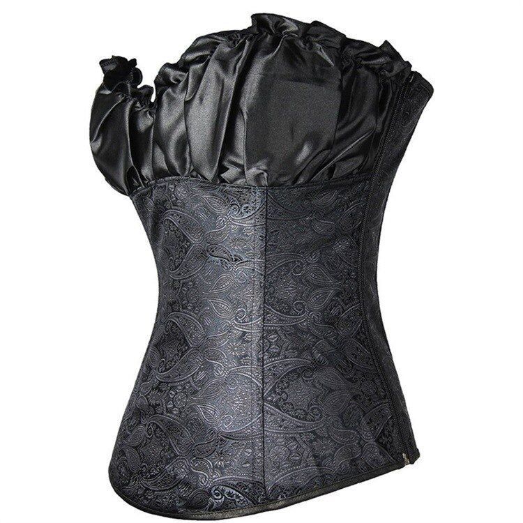 Lace Up Gothic Style Corset