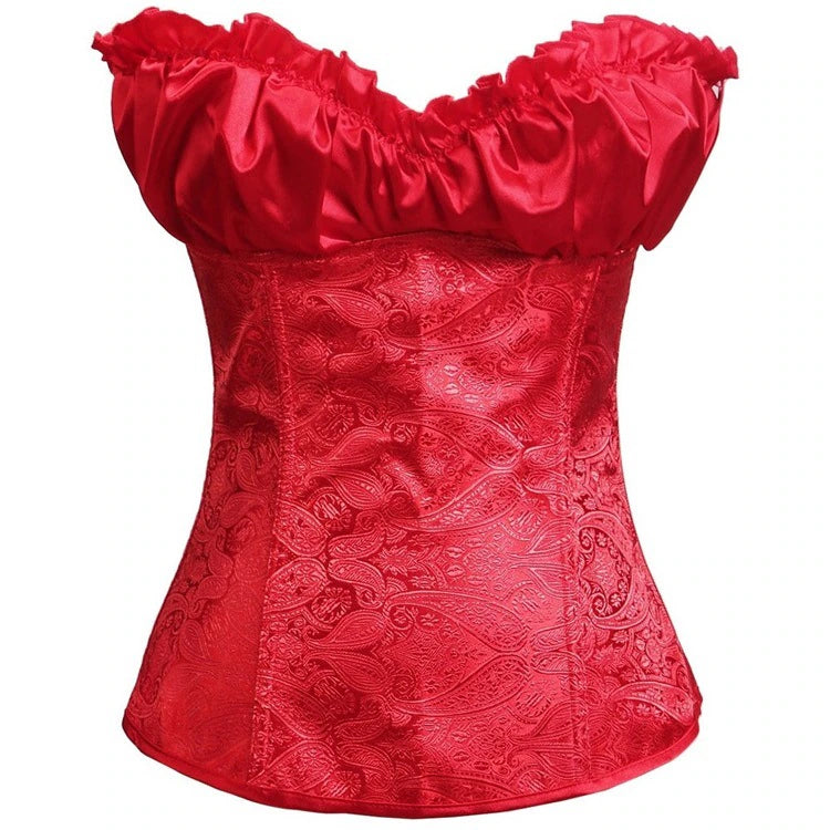 Lace Up Gothic Style Corset