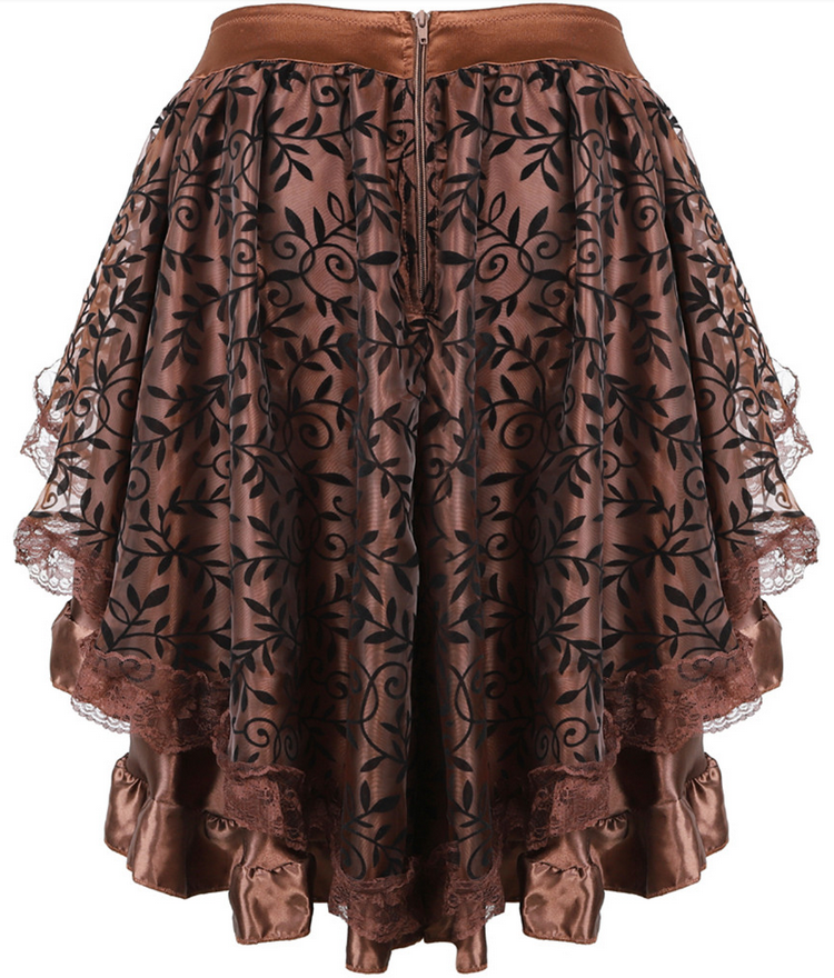Ruffled Corset Skirt