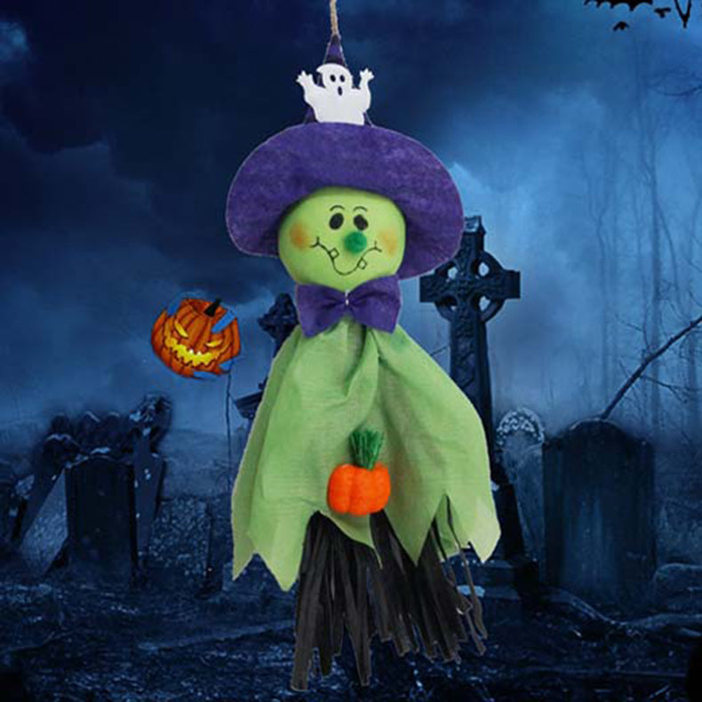 Halloween Fabric 36cm Hanging Doll Decorations