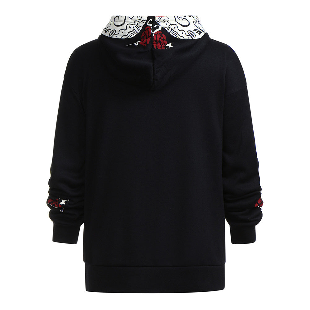 Sugar Skull Hooded Sweatshirt