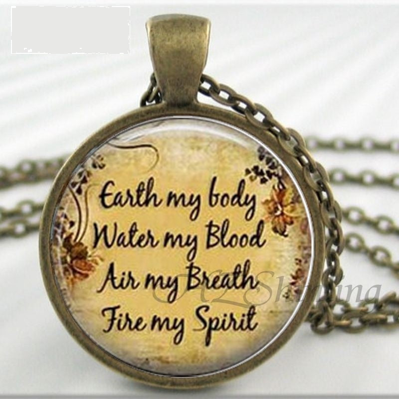 Earth Pendant Necklace