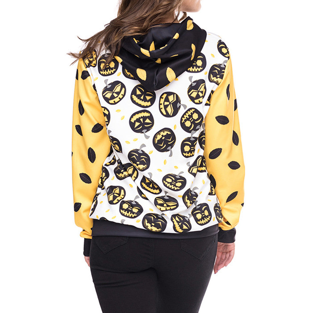 The Happy Pumpkins Hooded Sweatshirt
