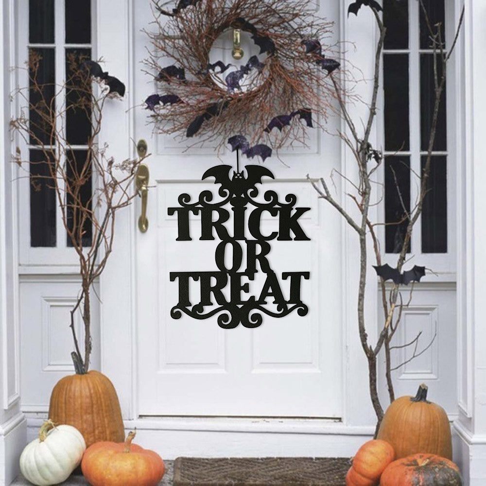 Trick or Treat Halloween Hanging Sign