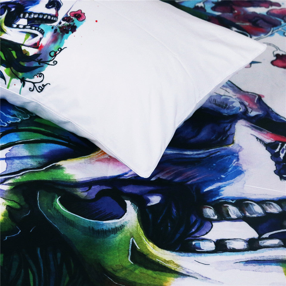Candid by Pixie Cold Art Bedding Set 3pc Duvet Bedding Set