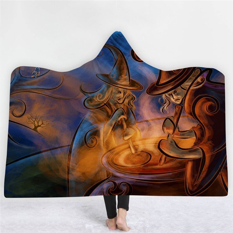 Witch Hooded Blanket