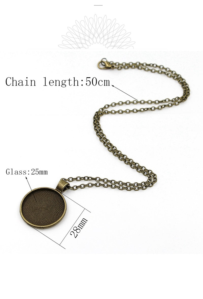 Dark Moon Kitty Necklace Pendant