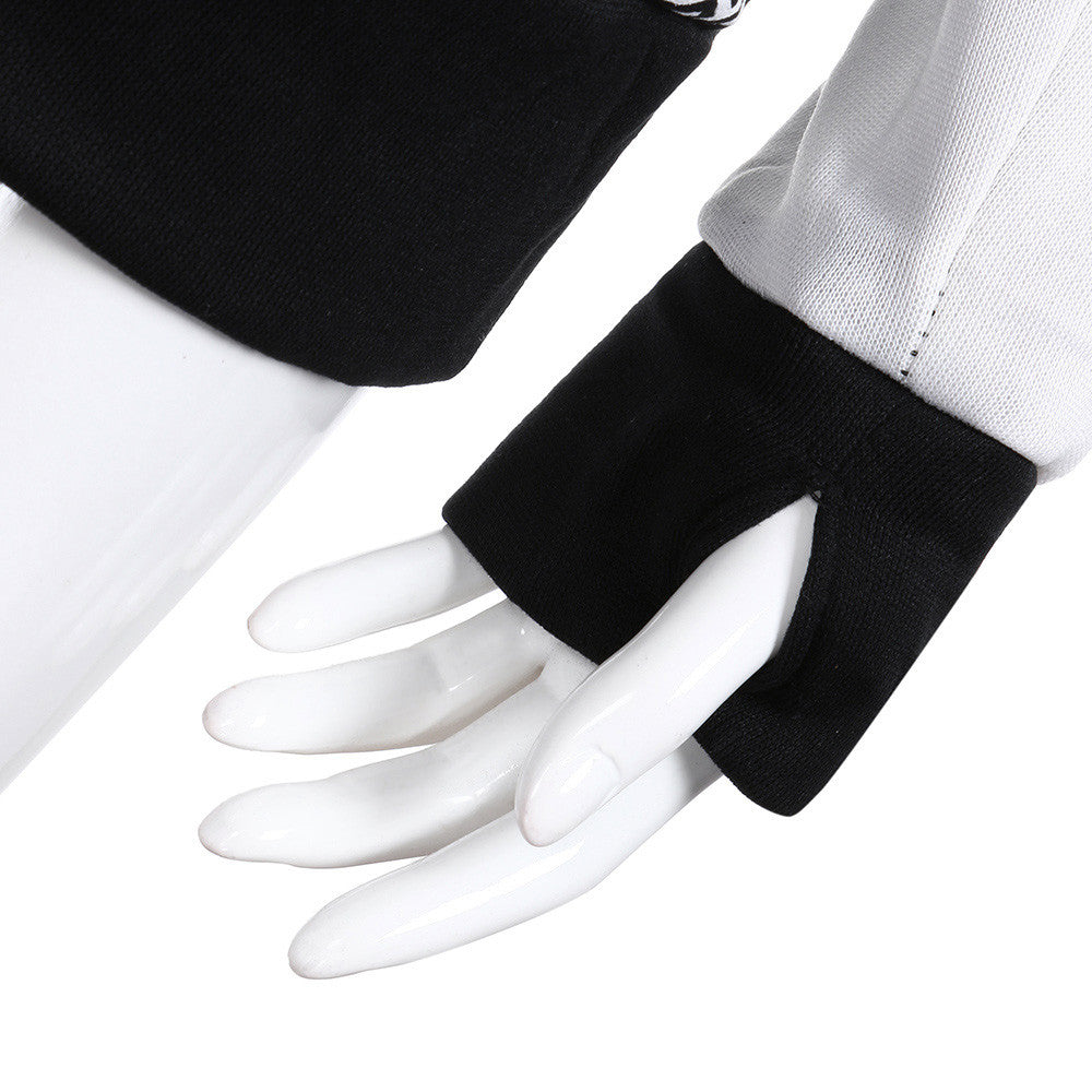 Skull Symbol Hooded Sweatshirt