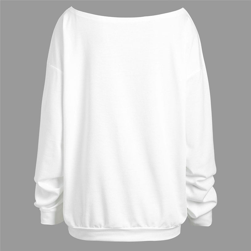 Women's Halloween Pumpkin Print Blouse