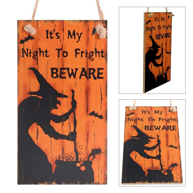 Halloween Decorative Door Signs