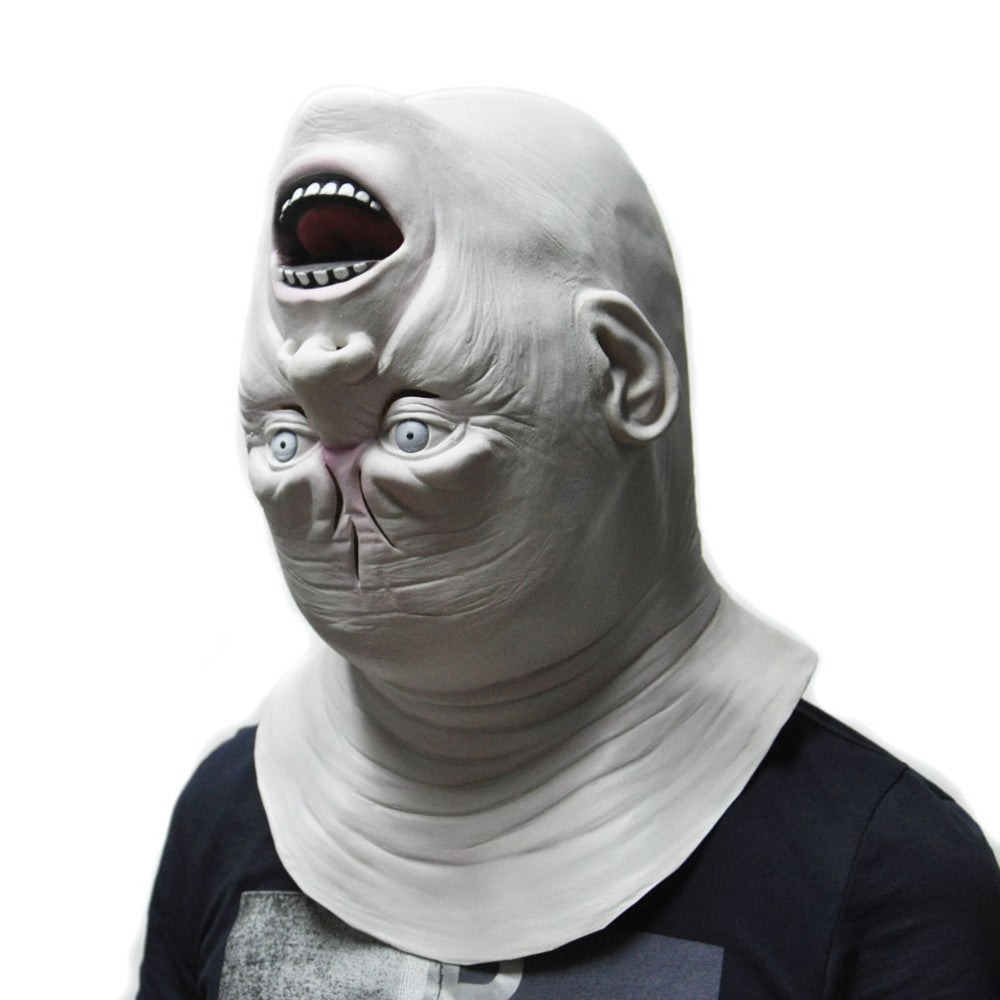 Creepy Halloween Upside-Down Head Mask