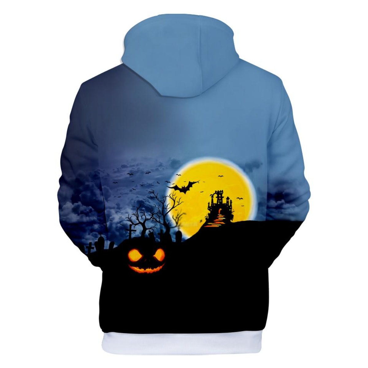 Midnight Castle 3D Hooded Sweatshirt