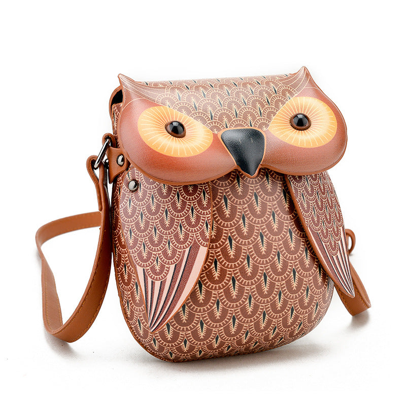 Vintage Owl Shoulder Purse Hand Mini Bags