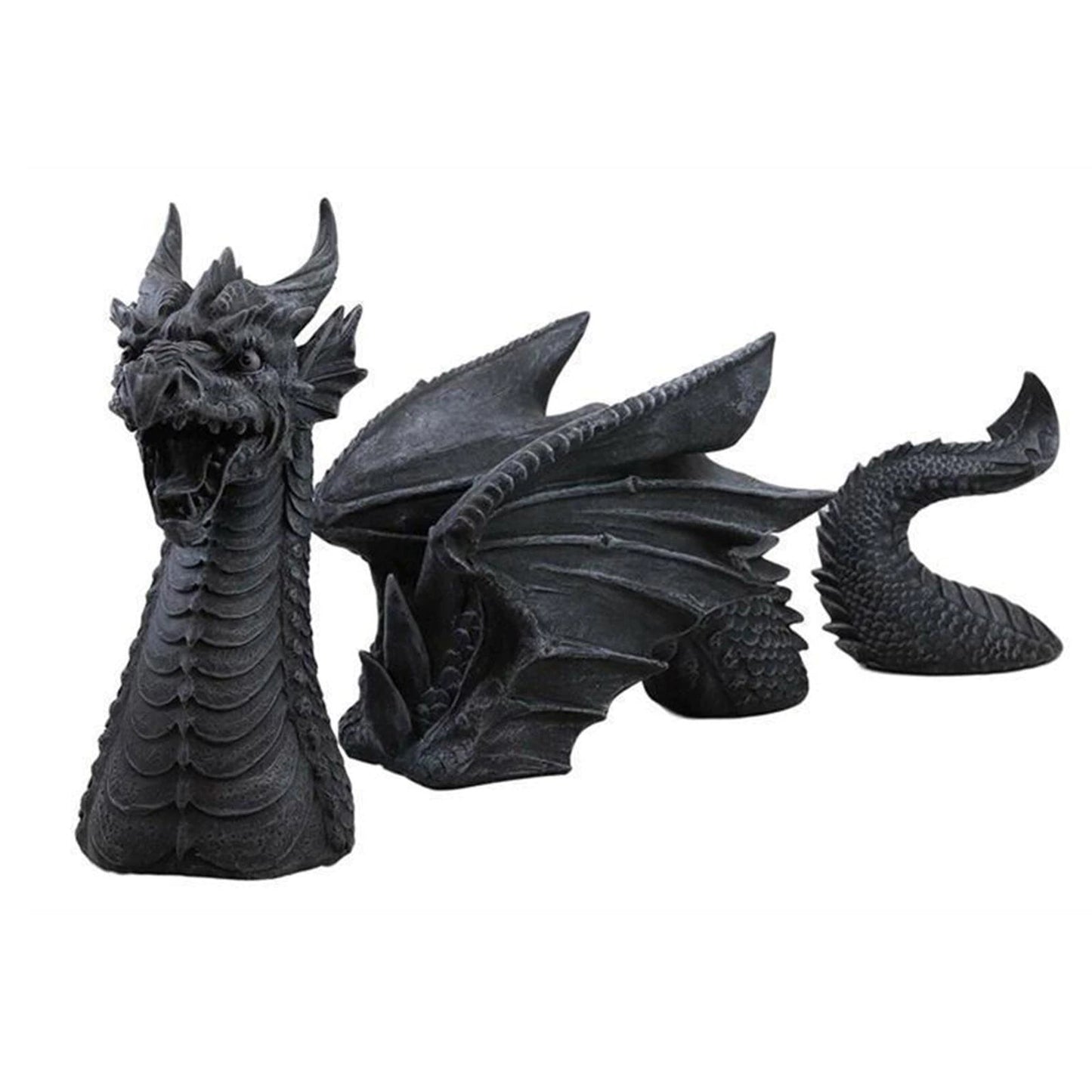 Resin Dragon Statue Yard Garden Decoration