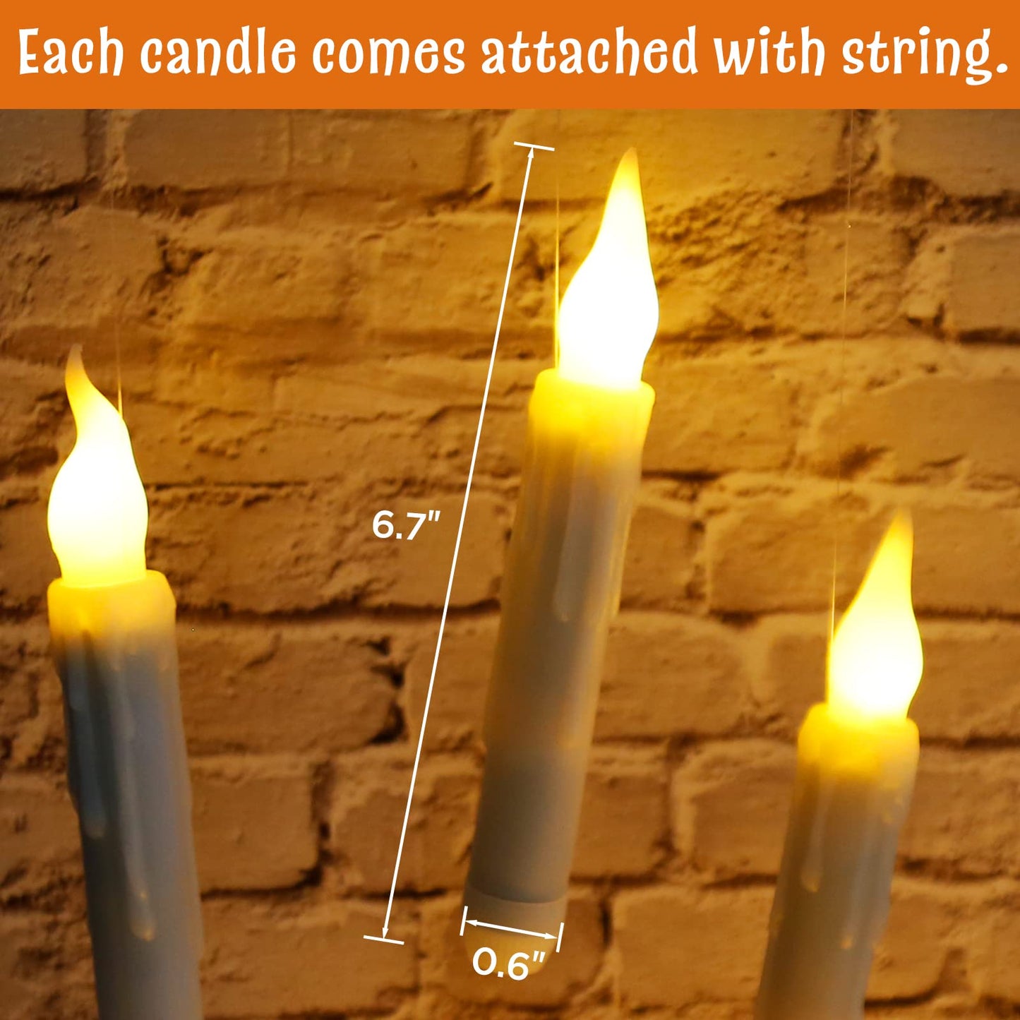 Halloween Floating LED Candles