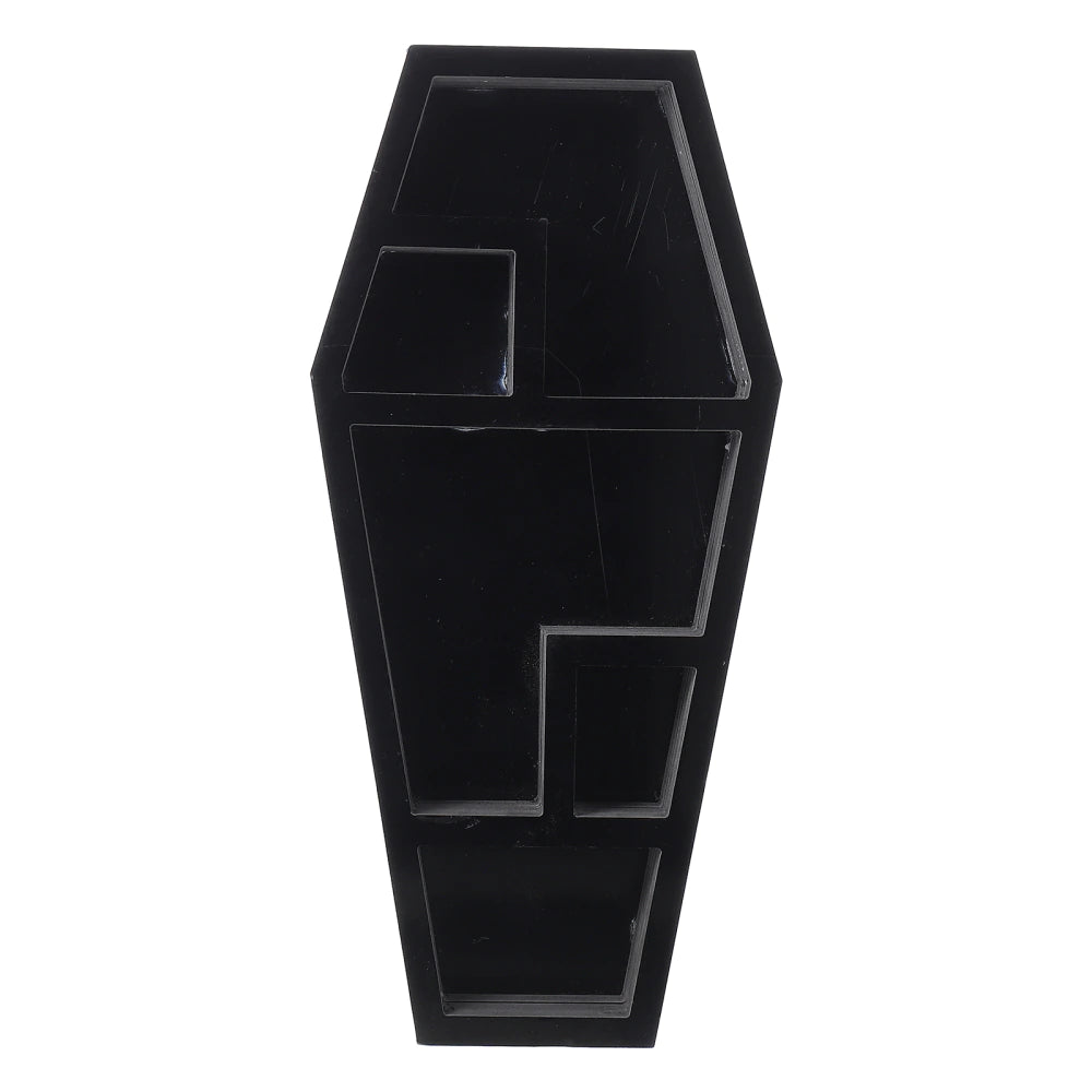 Coffin Essential Oil And Crystals Rack