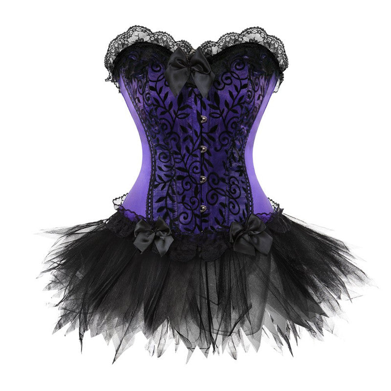 Gothic Style Corset Dress