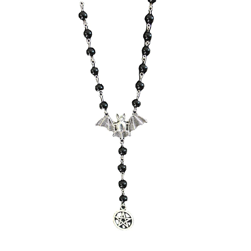 Gothic Bat Necklace
