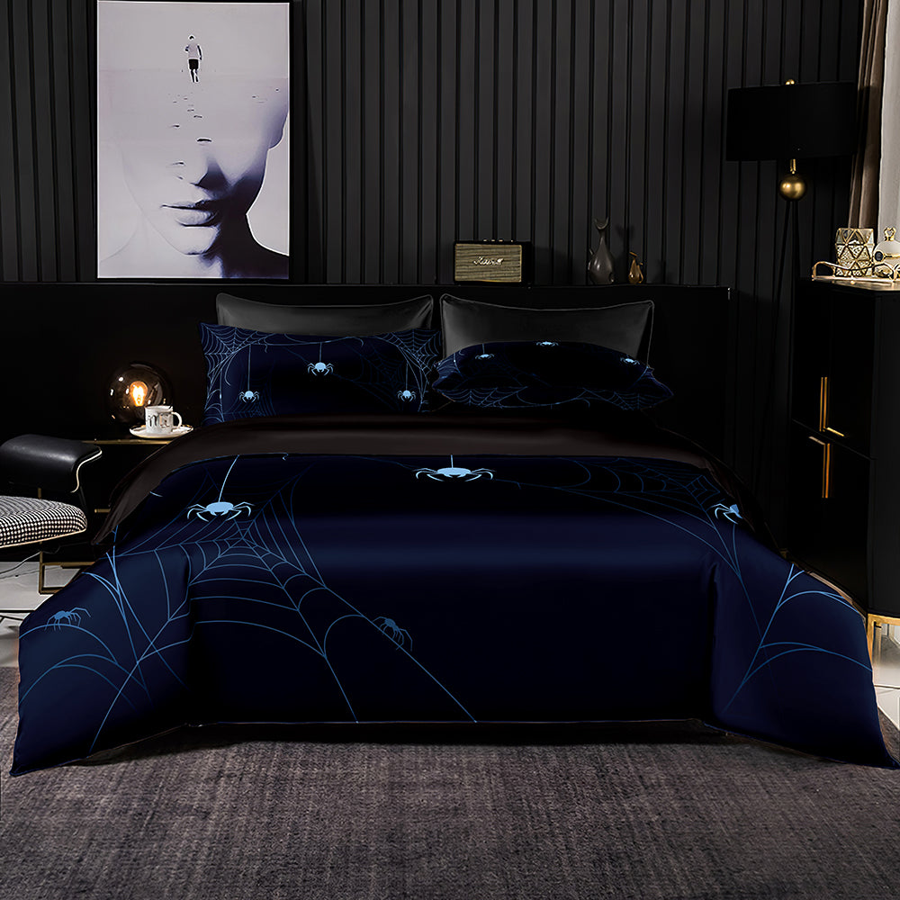 Spider Web Pattern Bedding Set