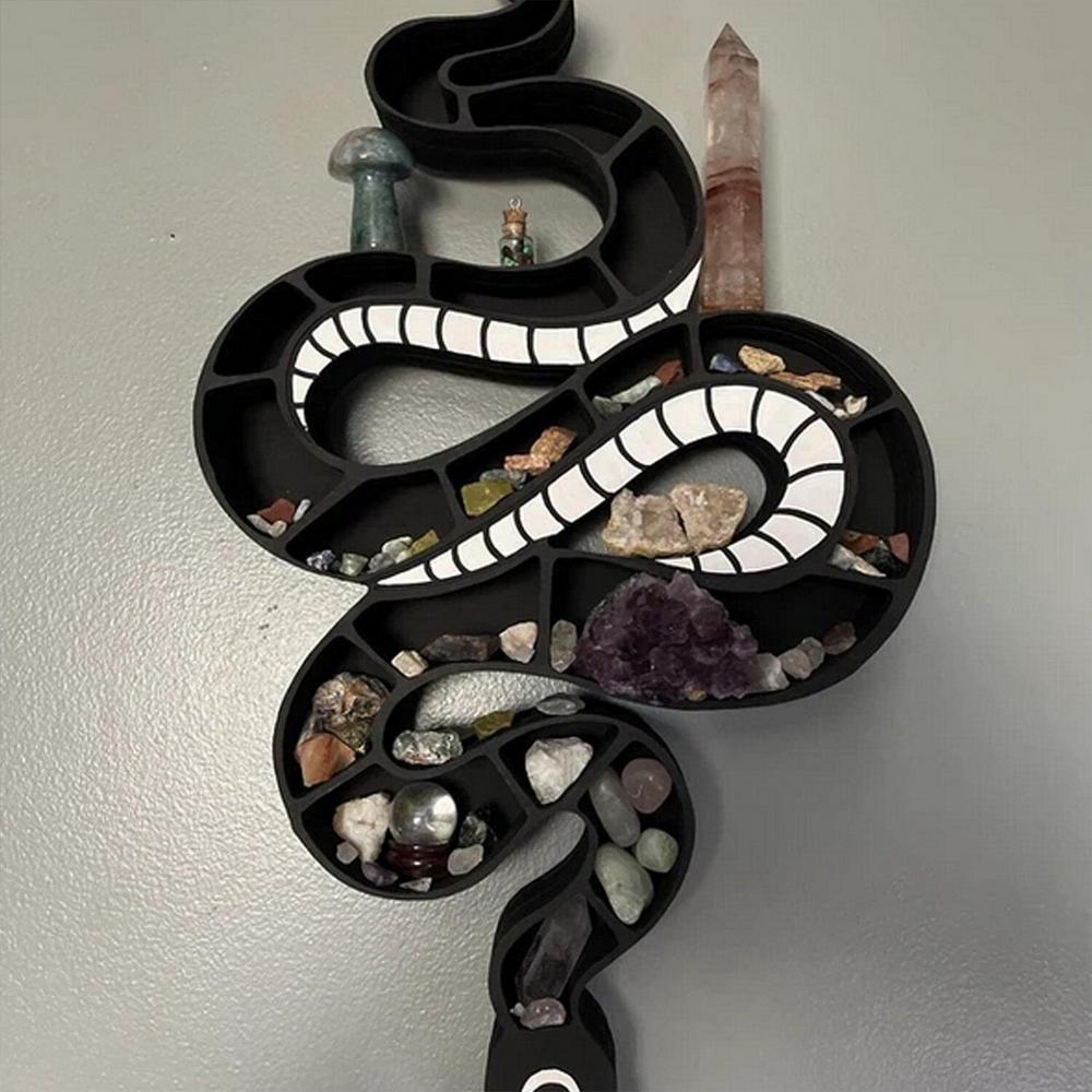 Stone Crystals Snake Rack