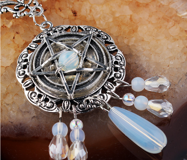 Gothic Bohemia Style Pentagram Necklace