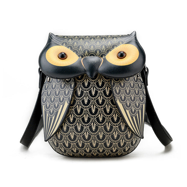 Vintage Owl Shoulder Purse Hand Mini Bags