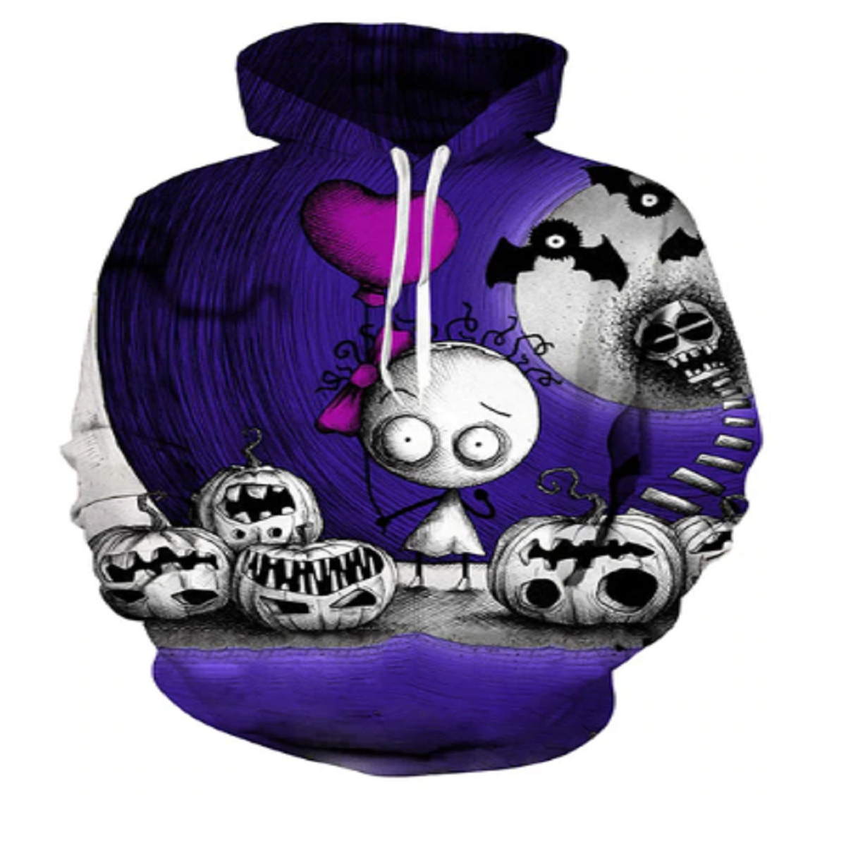 Creepy Feeling 3D Hooded Sweatshirt