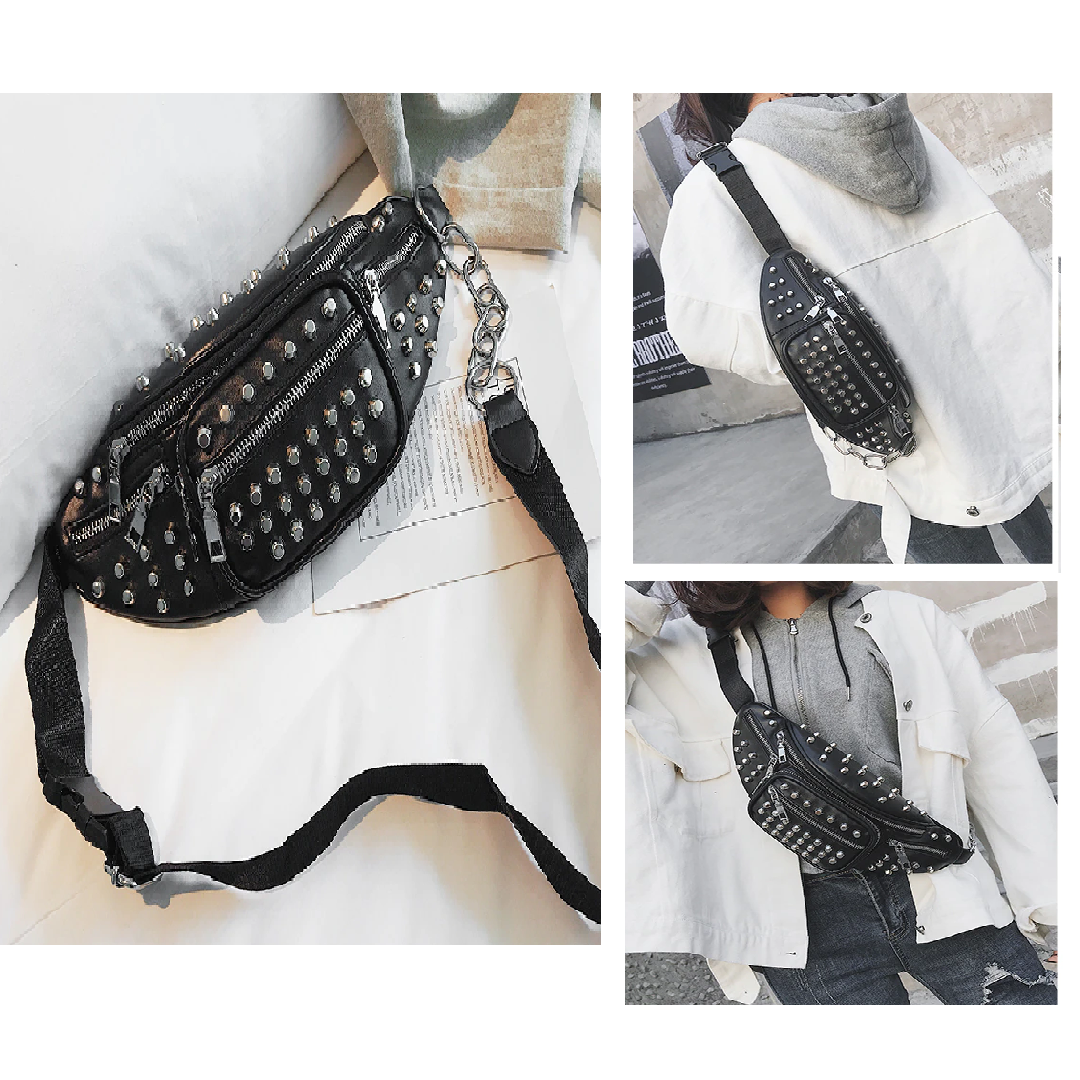 Rivets Waist Pack