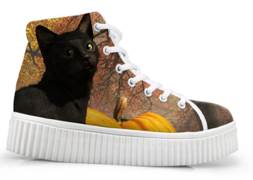 ForU Halloween Themed Custom Printed Shoes