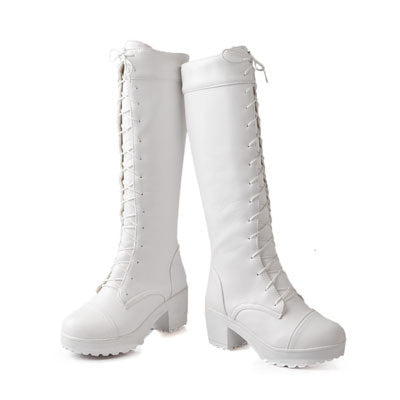 Gothic Knee High Boots