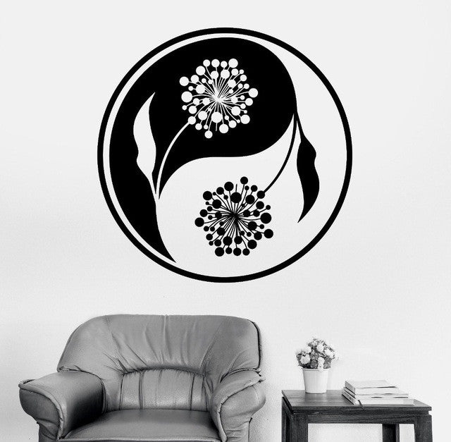 Mandala Wall Sticker Home Decal Buddha Yin Yang Floral Variety
