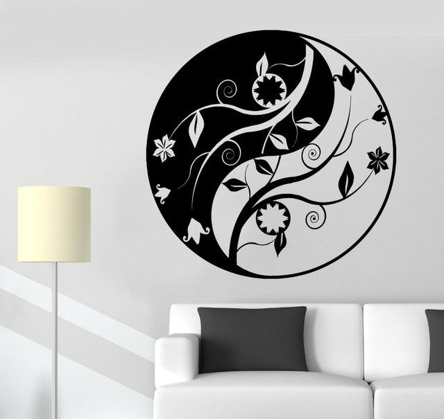 Mandala Wall Sticker Home Decal Buddha Yin Yang Floral Variety