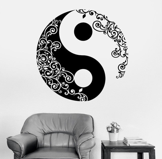 Mandala Wall Sticker Home Decal Buddha Yin Yang Floral Variety