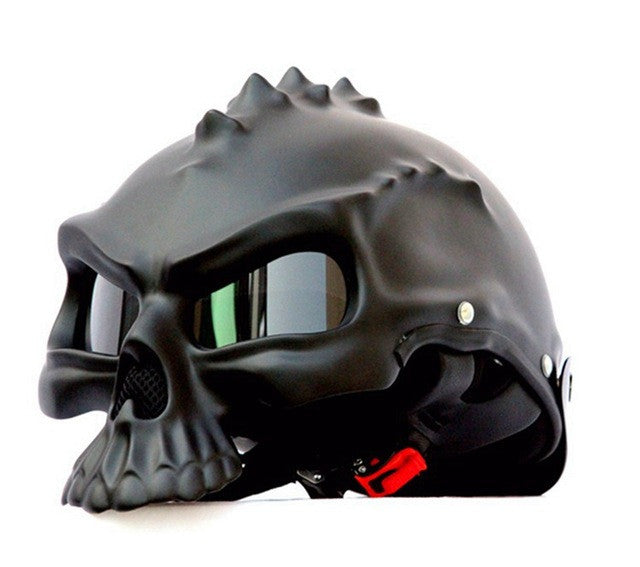 Skull Motorcycle Helmet - Comes in different colors