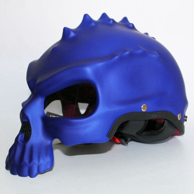 Skull Motorcycle Helmet - Comes in different colors