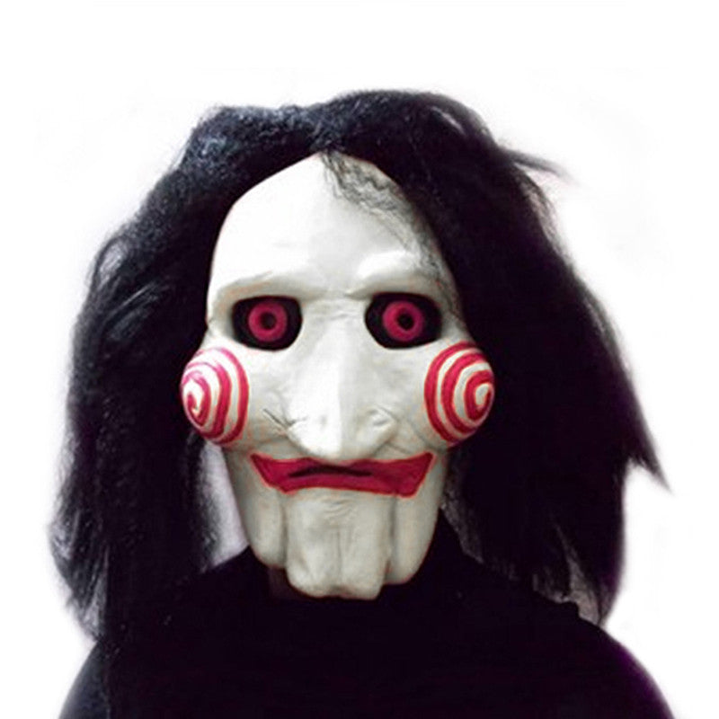 Movie Saw Jigsaw Halloween Mask