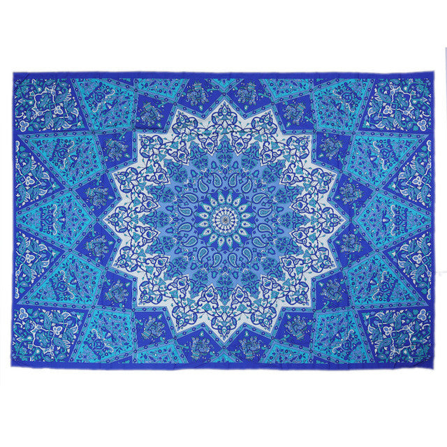 Bohemia Geometric Meditation Fashion Shawl
