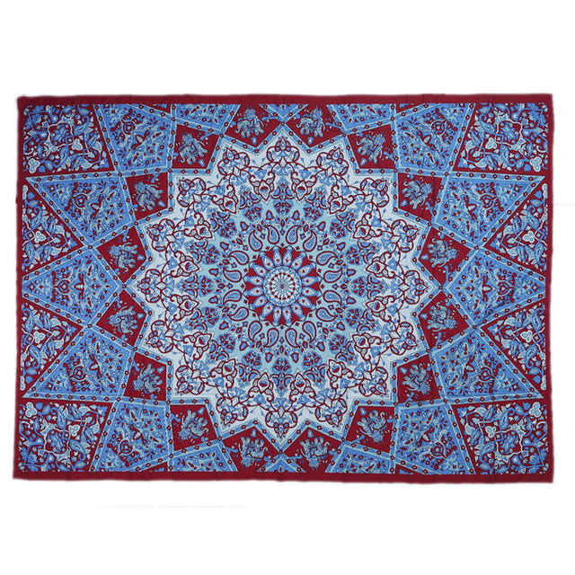 Bohemia Geometric Meditation Fashion Shawl