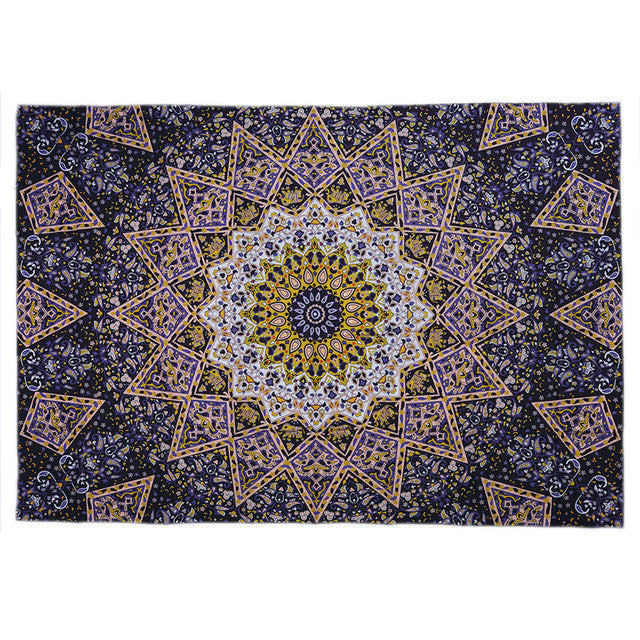Bohemia Geometric Meditation Fashion Shawl