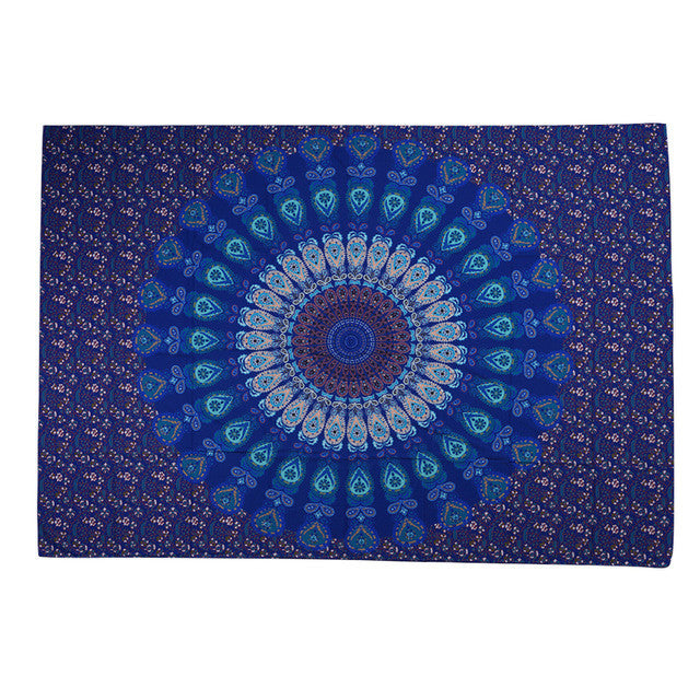 Bohemia Geometric Meditation Fashion Shawl
