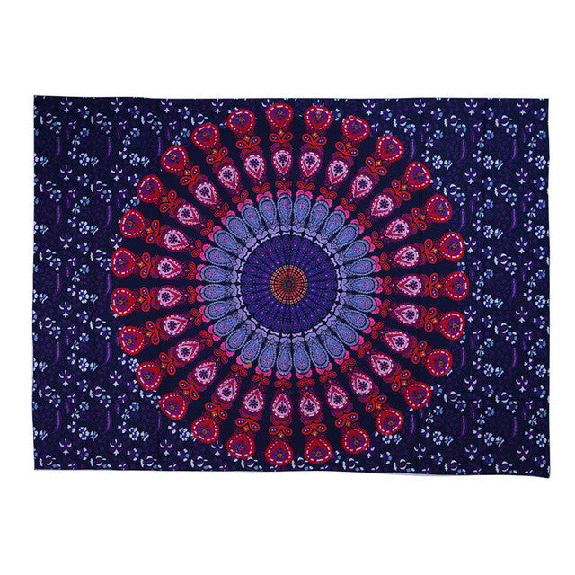 Bohemia Geometric Meditation Fashion Shawl